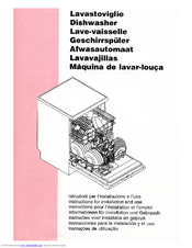 Smeg DWD64.1SS Informationen Für Installation Und Gebrauch