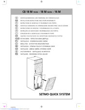 Smeg CR326AP Installation Instructions Manual
