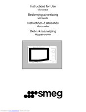 Smeg MM182X Instructions For Use Manual