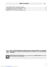 Smeg SC709XU Instruction Manual