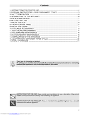 Smeg SNZ61MFA1 Instruction Manual