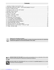 Smeg SNZ106VML Instruction Manual