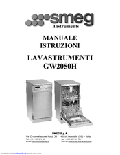 Smeg Instruments Washer GW2050H Manuale Istruzioni