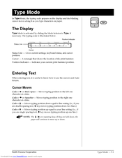 Smith Corona Computer Keyboard User Manual