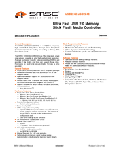 SMSC USB2242 Datasheet
