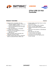 SMSC USB2502 Datasheet