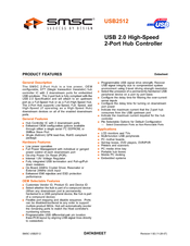 SMSC USB2512 Datasheet