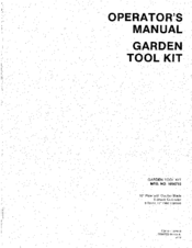 Brinly-Hardy 1690715 Operator's Manual