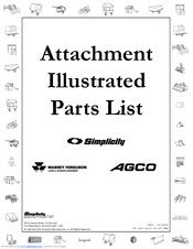 Simplicity 2415 Illustrated Parts List