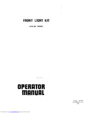 Simplicity 1690041 Operator's Manual