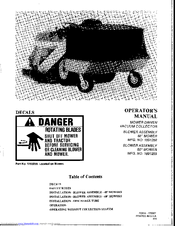Simplicity 1691258 Operator's Manual