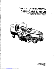 Simplicity 4208 Operator's Manual