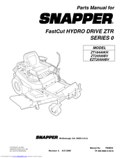 Snapper Fast Cut ZT18440KH Manuals ManualsLib