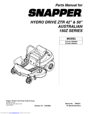 Snapper SC2142 Parts Manual
