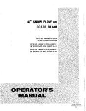 Simplicity 1690037 Operator's Manual