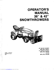 Simplicity 1691521 Operator's Manual