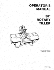 Simplicity 1690393 Operator's Manual