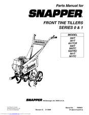 Snapper 401TCR Parts Manual