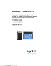 Socket Bluetooth Connection Kit User Manual
