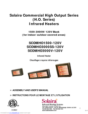 Solaira SCOMH03000SS Assembly And User's Manual