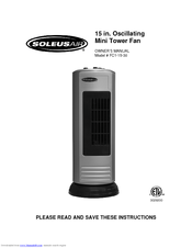 Soleus Air FC1-15-30 Owner's Manual