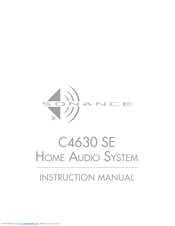 Sonance C4630 SE Instruction Manual