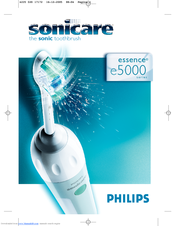 Sonicare essence e5000 Series Instruction Manual