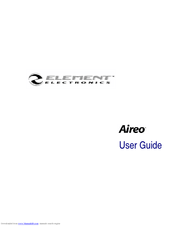 Element Aireo User Manual