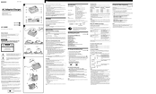 Sony ACV-Q800 Operating Instructions