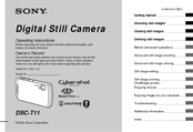 Sony Cyber-Shot DSC-T11 Operating Instructions Manual