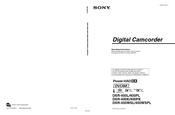 Sony DSR-400K/400PK Operating Instructions Manual