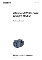 Sony FCB-EX45MCC Technical Manual