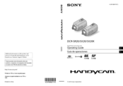 Sony HANDYCAM DCR-SX20 Operating Manual