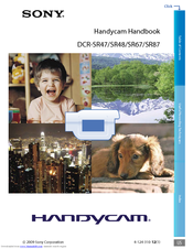 Sony Handycam DCR-SR48 Handbook