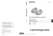 Sony DCR-SR68/R - Hard Disk Drive Handycam Camcorder Operating Manual