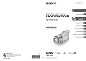 Sony Handycam HDR-HC1E Operating Manual