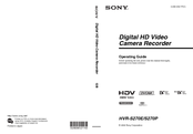 Sony HANDYCAM HVR-S270P Operating Manual