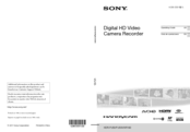 Sony XR160 Operating Manual