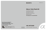 Sony Alpha HVL-MT24AM Operating Instructions Manual