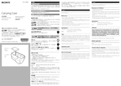 Sony LC-DS300SFT Operating Instructions