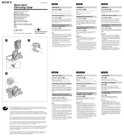 Sony LCM-PC1 Operating Instructions
