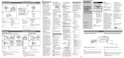 Sony CFD-V5 - Cd Radio Cassette-corder Operating Instructions