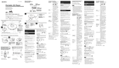 Sony Walkman D-EJ120 Operating Instructions