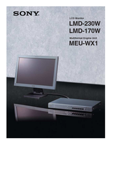 Sony LMD-170W Brochure & Specs