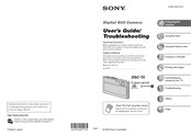 Sony DSC-T5 Fall 2005 User's Manual / Troubleshooting