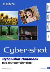 Sony Cyber-shot DSC-T99DC Handbook
