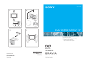 Sony Bravia KDL-W40A12U Operating Instructions Manual