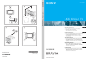 Sony BRAVIA KLV-W40A10E Operating Instructions Manual