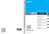 Sony Bravia KLV-S40A10E Operating Instructions Manual