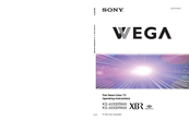 Sony WEGA KE 42XBR900 Operating Instructions Manual